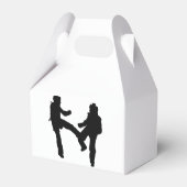 Taekwondo Gable Favor Box Bedankdoosjes (Achterkant)