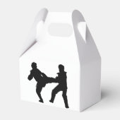 Taekwondo Gable Favor Box Bedankdoosjes (Voorkant Zijde)