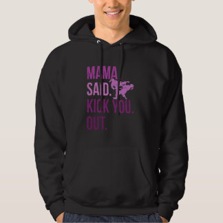 Taekwondo Girl Mixed Martial Art Karate Hoodie