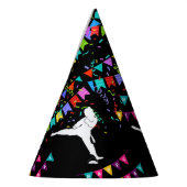 Taekwondo Girl Player Birthday Feesthoedjes (Links)