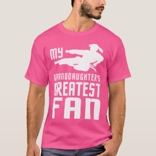 Taekwondo Girl voor oma's en Grandpas's T-shirt