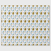 Taekwondo-inpakpapier Cadeaupapier (Vlak)