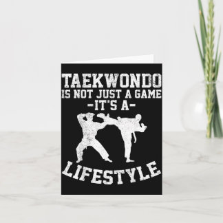 Taekwondo is niet alleen een spel, het is een leve kaart