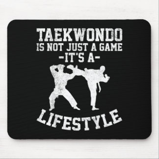 Taekwondo is niet alleen een spel, het is een leve muismat