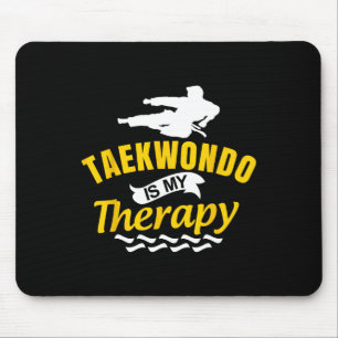 Taekwondo is therapie kickboksen vechtsport karate muismat