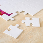 Taekwondo-karate en aquarel legpuzzel (Zijkant)