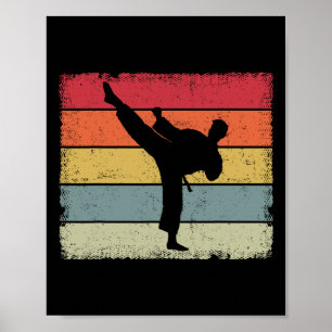  Taekwondo Karate Martial Arts Liefhebbers Meisjes Poster