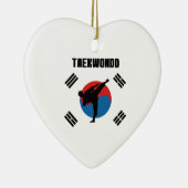 Taekwondo Keramisch Ornament (Rechts)