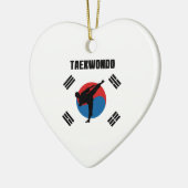 Taekwondo Keramisch Ornament (Links)