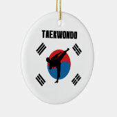 Taekwondo Keramisch Ornament (Rechts)