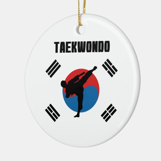 Taekwondo Keramisch Ornament (Links)