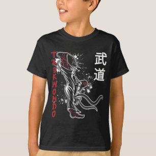 Taekwondo Kick Martial Arts T-shirt