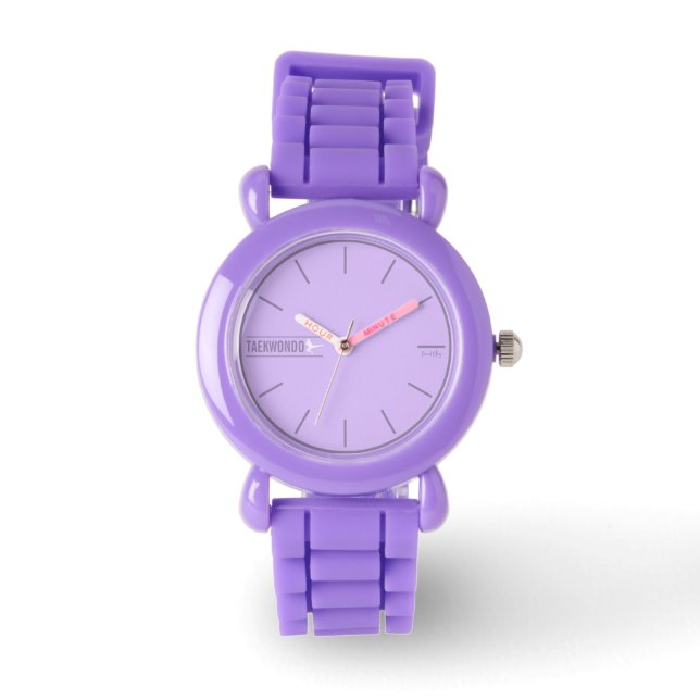 Taekwondo Kids Horloge (Voorkant)