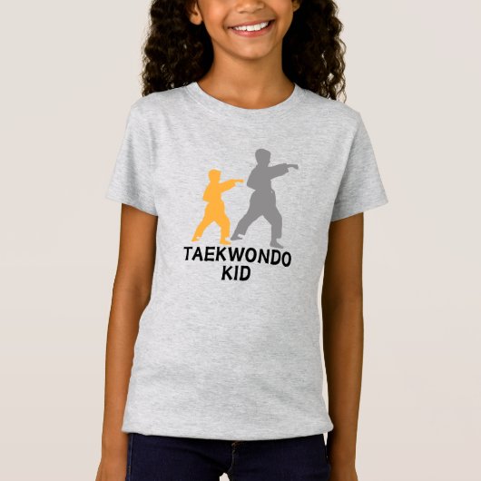 Taekwondo-Kind T-shirt (Voorkant)