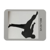 Taekwondo Koelkast Magnet Magneet (Horizontaal)
