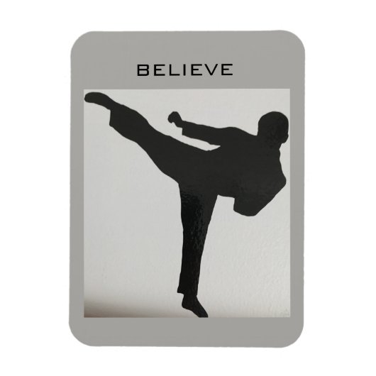 Taekwondo Koelkast Magnet Magneet (Verticaal)