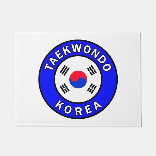 Taekwondo Korea Deurmat (Voorkant)