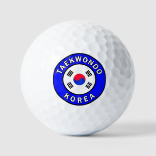 Taekwondo Korea Golfballen