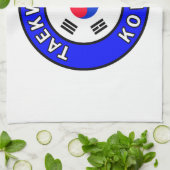 Taekwondo Korea Theedoek (Gevouwen)