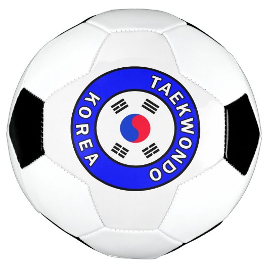 Taekwondo Korea Voetbal (Gedraaid)