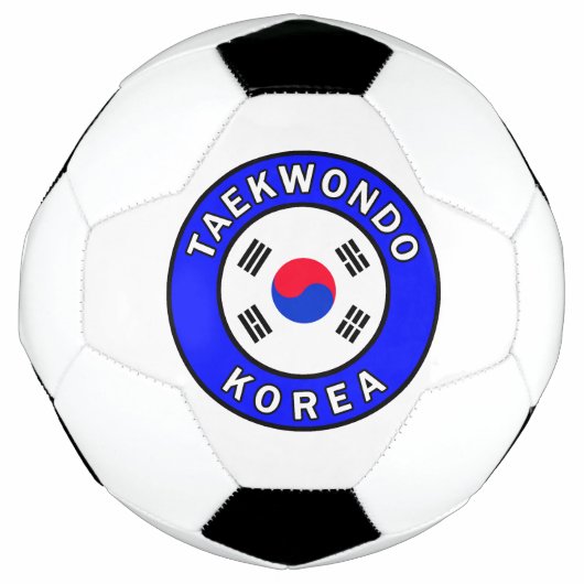Taekwondo Korea Voetbal (Voorkant)