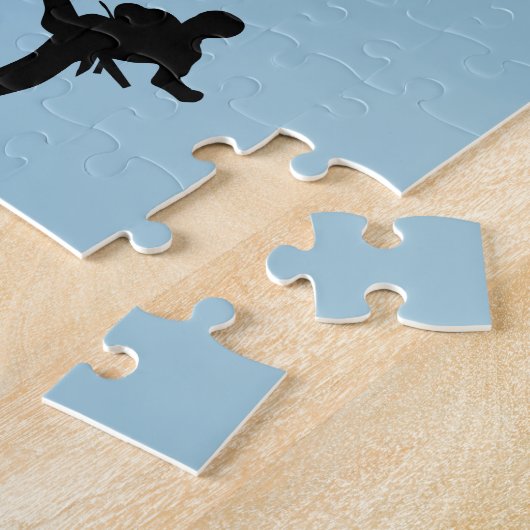 taekwondo legpuzzel (Zijkant)