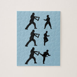 taekwondo legpuzzel