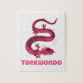 Taekwondo Legpuzzel (Verticaal)