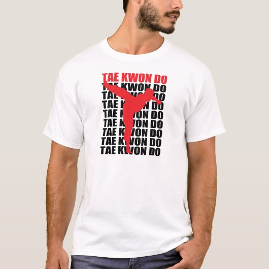 Taekwondo Light T-shirt (Voorkant)