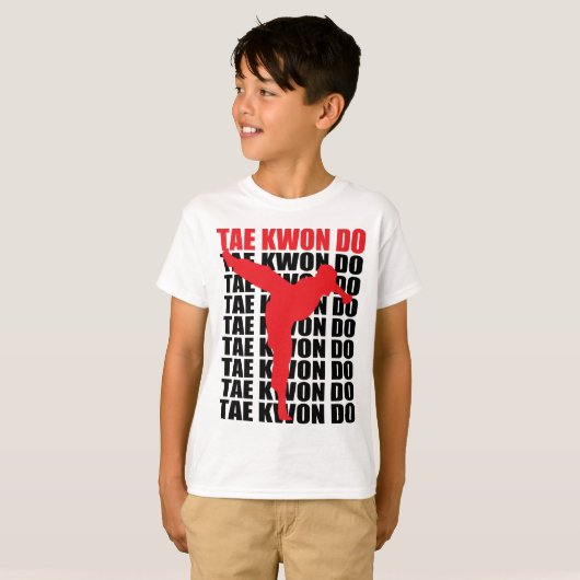 Taekwondo Light T-shirt (Voorkant volledig)