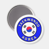 Taekwondo Magneet (Voorkant / Achterkant)
