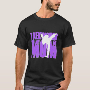 Taekwondo mama Shirt Tae Kwon do Martial Arts Moth