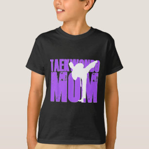 Taekwondo mama Shirt Tae Kwon do Martial Arts Moth