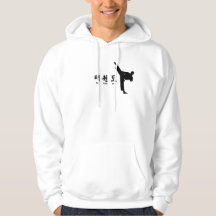 Taekwondo Martial Arts Mannen Hoodie