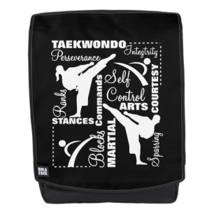 Taekwondo Martial Arts Sports Terminology Rugtassen