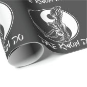 Taekwondo Martial Arts Tae kwon do Self Defence Cadeaupapier (Rol Hoek)