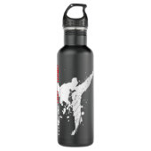 Taekwondo Martial Arts TShirt Waterfles (Voorkant)