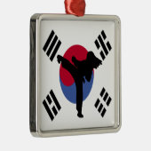 Taekwondo Metalen Ornament (Rechts)