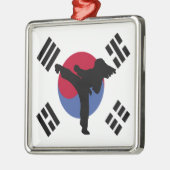Taekwondo Metalen Ornament (Links)
