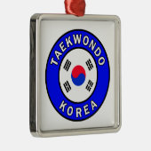 Taekwondo Metalen Ornament (Rechts)
