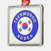 Taekwondo Metalen Ornament (Links)