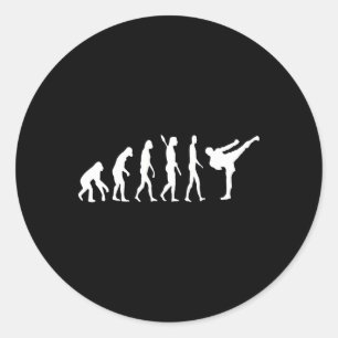Taekwondo Mma Evolution Judo Kung Fu Tkw Kickboxin Ronde Sticker