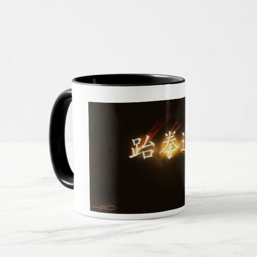 Taekwondo Mok (Voorkant links)