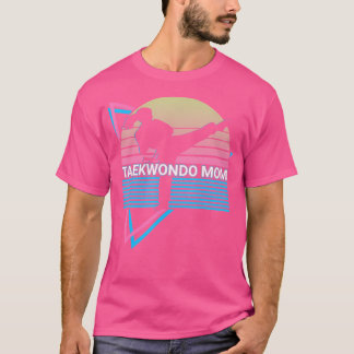 Taekwondo Mom Karate Retro T-shirt