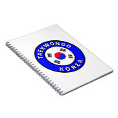 Taekwondo Notitieboek (Rechterzijde)