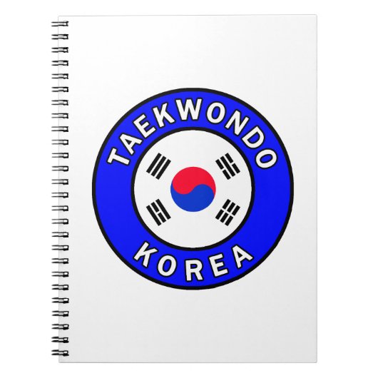 Taekwondo Notitieboek (Voorkant)
