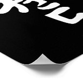 Taekwondo of Tae Kwon Do Symbool Training Martial Poster (Hoek)