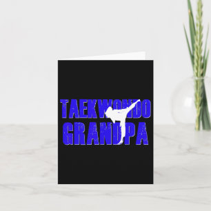 Taekwondo Opa Papa Shirt Tae Kwon Do Meisje Gran Kaart