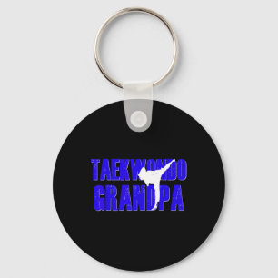 Taekwondo Opa Papa Shirt Tae Kwon Do Meisje Gran Sleutelhanger