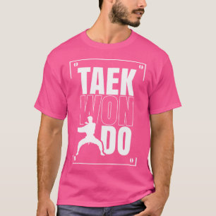 Taekwondo Opleiding Martiale Kunst Fighter Tae Kwo T-shirt